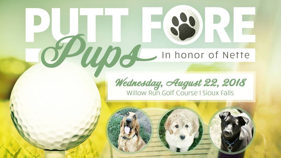 Almost Home Canine Rescue's "Putt Fore Pups Sioux Falls