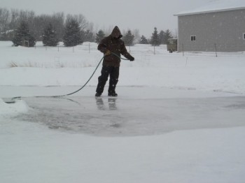 It's lonely being a devoted South Dakota dad with an ice-skating daughter. Cold, too.