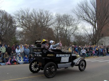 The Bummobile has chauffeured politicians and Hobo Day royalty through Brookings for over 70 years.