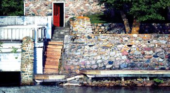 Miotkes have built stone walls at Pickerel Lake for nearly 80 years.