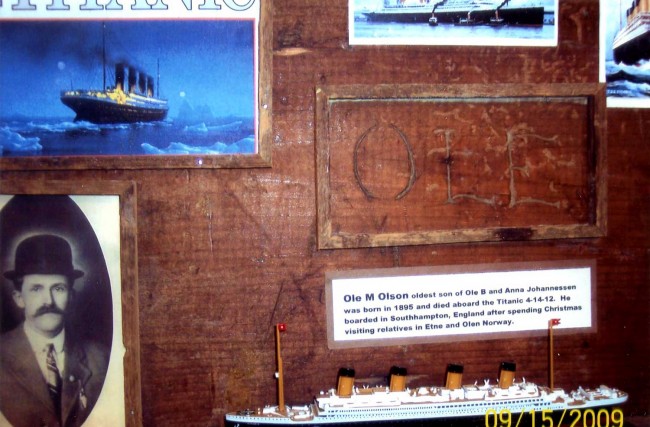 Museum honors Titanic survivor