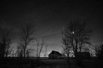 An abandoned farmstead in rural McCook County.