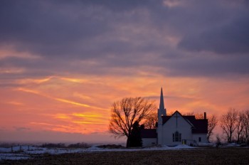 Skrefsrud Lutheran Church, located between Beresford and Centerville.