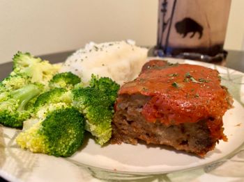 Sandi McClain's buffalo meatloaf is a easy introduction to the legendary food staple of the plains.