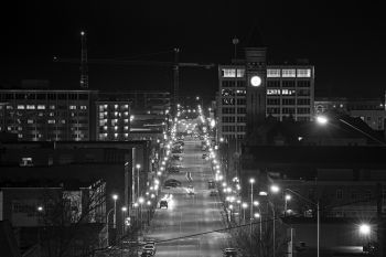 Main Avenue in Sioux Falls.