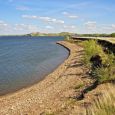 The North Fork of Shadehill Reservoir. Click to enlarge photos.