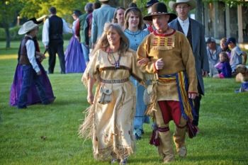 The Grand March to the Military Ball.