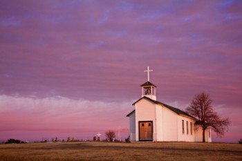 St. Basil's Church near Ridgeview once sheltered stranded travelers.