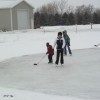 Winter fun at the Schoenbeck Ice Rink. Click to enlarge pictures.