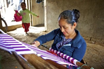 The weaver's daughter’s name is Jaunita and she attends The Learning Center.