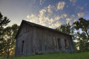 One of the buildings in the homestead area.