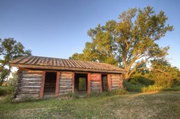 The historic Robar trading post building was built in 1863 and in business until 1873.