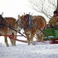 Sleigh rides at Fort Sisseton State Park s Frontier Christmas.