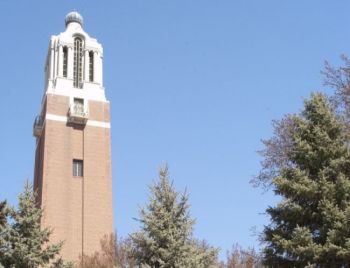 South Dakota State University's student government had two conflicting resolutions on their agenda Monday night regarding Chick-fil-A. Photo of the SDSU Campanile by Jerry Wilson.