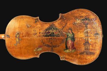 The Amati 'King' cello, housed at the National Music Museum in Vermillion, dates to the mid-1500s. It rarely travels, but is spending the summer at The Metropolitan Museum of Art in New York City.