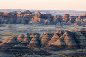 Badlands morning.