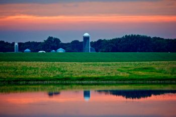 Spring rains and sloughs can also offer unique rural reflection opportunities.