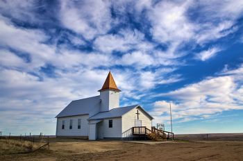 Deep Creek Church in rural Haakon County.