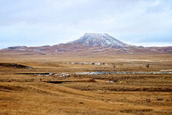 Every time I see this image of Haystack Butte, I swear it was taken from one of Uncle Jack’s paintings.