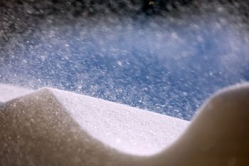 Snowdrift on the edge of Sioux Falls.