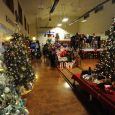 Several dozen trees decorated by businesses and organizations are the centerpieces of the holiday show.