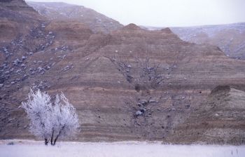 'There are so many unique places to go off the road system of the park,' Johnson says. The National Park Service created 10 hiking trails through the Badlands, ranging from a quarter of a mile to 10 miles.