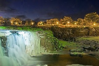 Photo of Falls Park by Chad Coppess of S.D. Tourism.