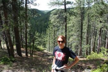 Hiking Crow Peak in the beautiful Black Hills.