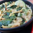Curried chicken noodle soup is a warm and comforting treat when you re under the weather.