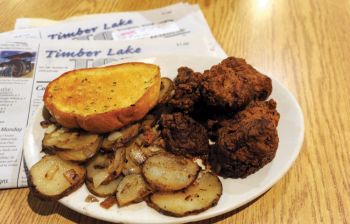 Sparky's Bar & Grill in Isabel was one of the stops on our SD taste tour.