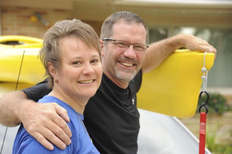 Stephen and his wife, Sue, stopped by our magazine office on their way to Sylvan Lake Lodge. They plan to kayak the Hills  lakes, and take photos for South Dakota Magazine.