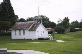 The Eggers School House was in operation from 1909-1957.