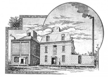 The Excelsior Mill, built in 1872, was one of Yankton's biggest pioneer industries, supplying tons of flour for the Black Hills miners, Indian agencies, upriver forts and easter markets.