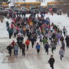 Runners brave the cold during the 2011 Beresford Frostbite Four. Photo by Dawn Coggins.