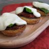 Mozzarella s mores are a savory appetizer perfect for fire pits and patio parties.