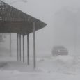 Driving in South Dakota s winter weather is not for the faint of heart. Photo by Bernie Hunhoff.