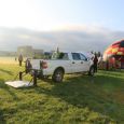 Approximately 30 balloons from around the region took flight at Kenny Anderson Park.