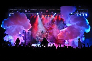 Elaborate stage shows like Hairball’s at the <a href='http://www.cornpalace.org/Festival/entertainment.php' target='_blank'>Corn Palace</a> in Mitchell make great photos.
