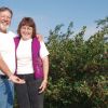 Jeff and Jolene Stewart raise aronia berries near Wagner, South Dakota. Photo by Loretta Sorenson.