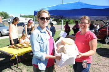 Preceding the rodeo and the talent contest was a cattle drive, a cream can cook-out and a farmer's market on Burke's main street.