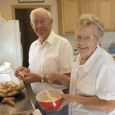 Swede and Ardys Olson, partners in a krumkake-making tradition.