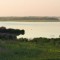 Lewis & Clark Lake 10 miles west of Yankton near the boy scout camp.