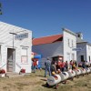 Glorious autumn weather mixed with the music, foods, antique machinery, exhibits and games, delighting the thousands who came to the pioneer town that has been constructed over the years.