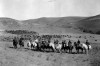 The ranch, situated 13 miles north of Bonesteel in Gregory County, was started in 1912 by three brothers from Iowa. Their father was the governor of Iowa and advised them in their business venture.