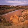 Dr. Blanchard finds wisdom in the constant changing landscape of the North Dakota Bad Lands in Teddy Roosevelt National Park. Photo courtesy of ND Tourism.