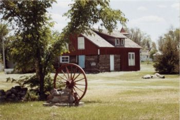 Cuthbert 'Old Paps' DuCharme was one of many colorful characters in South Dakota's past. His trading post rests in Geddes' city park.