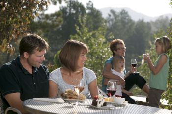 The patio at <a href='http://www.prairieberry.com' target='_blank'>Prairie Berry Winery</a> near Hill City offers a majestic view of the Southern Hills.