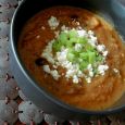 Pumpkin and Black Bean Soup is a perfect fall comfort food.