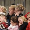 Students at Sacred Heart Elementary in Yankton sang songs of the season. Photo by Bernie Hunhoff.