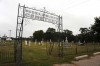 Sigel Cemetery is no Boothill because there are no hills for many miles around. This is flatland country, and in wet years the rich black soil swells and sinks, causing the heavy gravestones to heave and lean.